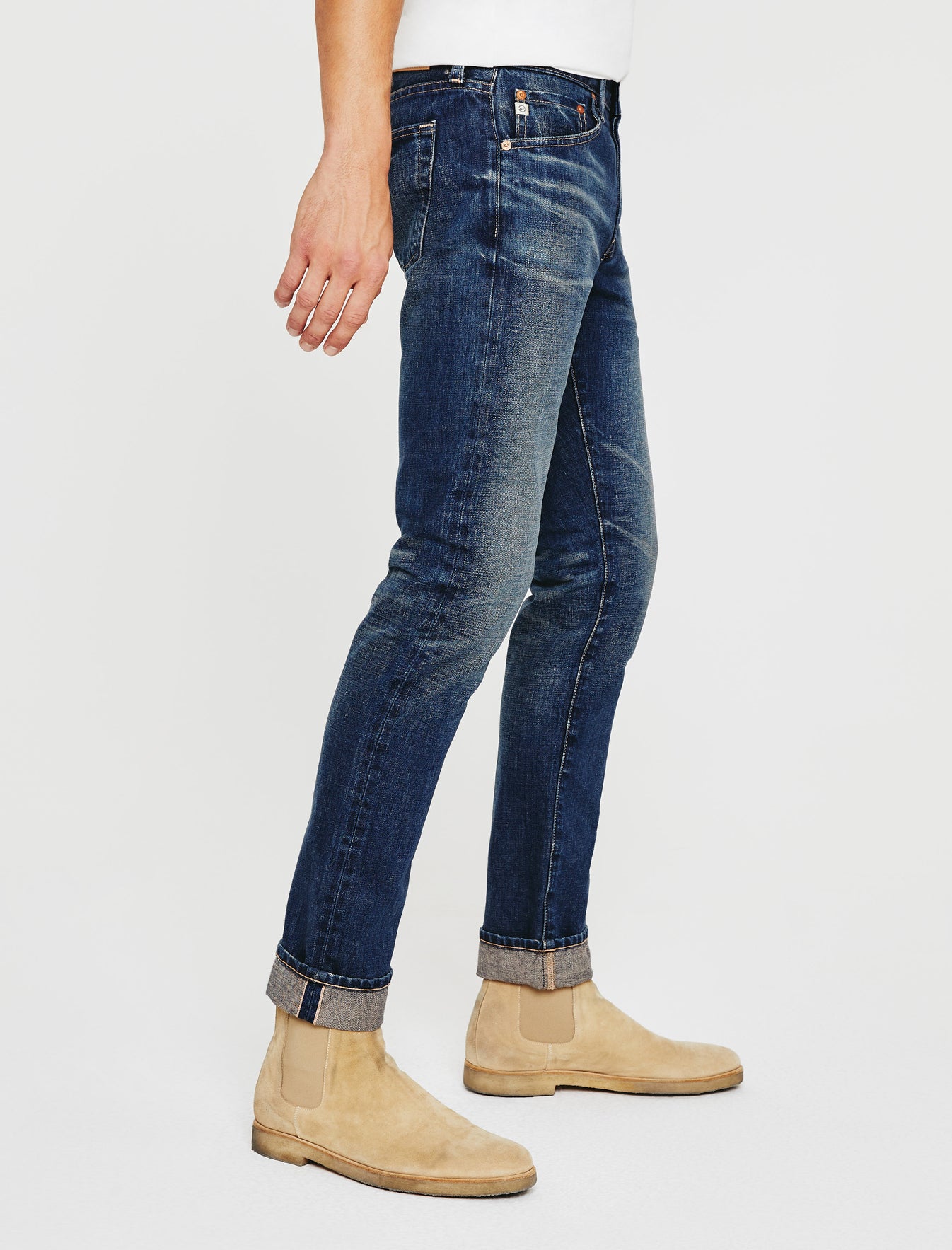 Tellis Selvage|AG-ed Modern Slim Denim